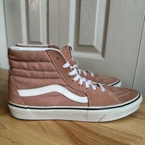 VANS high tops - blush pink - women’s size 11